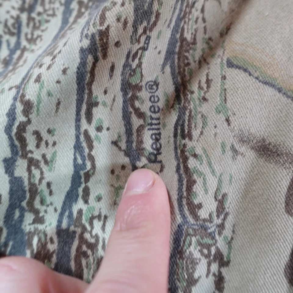 Vintage Realtree Camo Pants Mens Extra Large Green Hunting Outdoor Thick 38x31 - Image 4 of 4