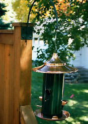 THE HOOK Shepherd's pole hanger for plants, lanterns, bird houses & feeders
