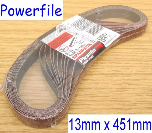 10 x Black \u0026 Decker Powerfile 13mm x 