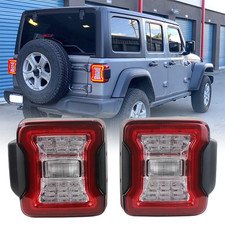 Für 2007-2018 Jeep Wrangler JK 2X LED Heckleuchten Heckbremse Drehscheinlampen