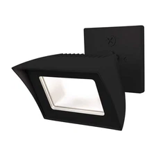Endurance Flood PRO 54-Watt Black Outdoor Integrated LED Flood Light,3000K