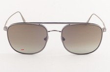 Tom Ford JAKE 827 12Q Silver / Green Gradient Sunglasses TF827 12Q 56mm