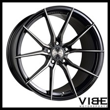 20 Vertini Rf1.2 Forged Black Concave Wheels Rims Fits Lexus Rc350