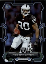 2015 Bowman Rainbow Black #V83 Rod Streater - FB