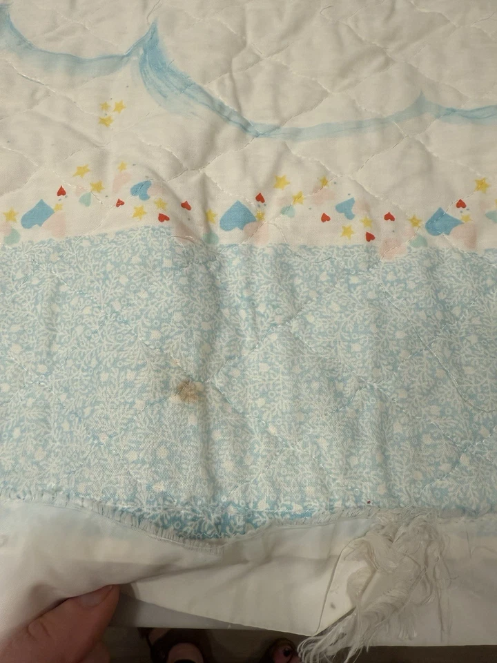 Vintage 1985 Care Bears Tenderheart Lion Baby Blanket American Greetings - Image 3 of 4