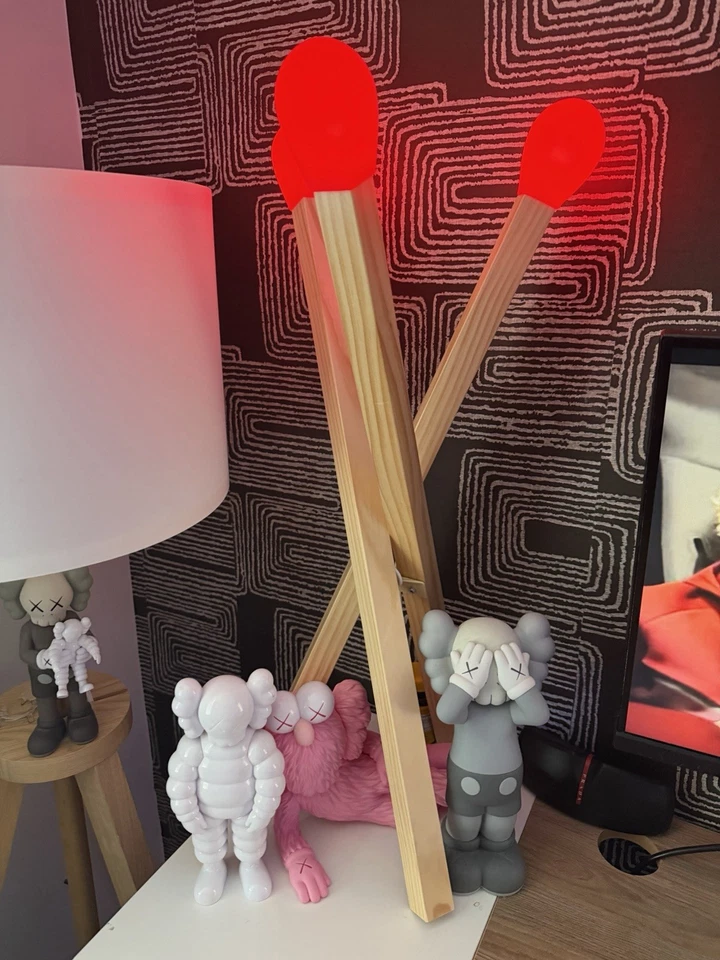 Lámpara de pie IKEA Strala Navidad Invierno Match, Matchstick nueva 00606891 Foto 4 de 4