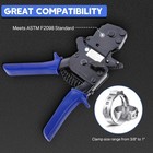 Yessources PEX Ratchet Cinch Clamp Tool for 3/8" - 1" Stainless Steel Clamp Ring — photo 2