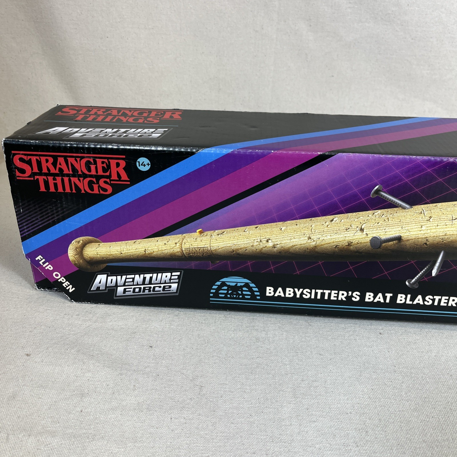 Stranger Things Babysitter’s Bat NERFlike Blaster by Adventure Force New Sealed