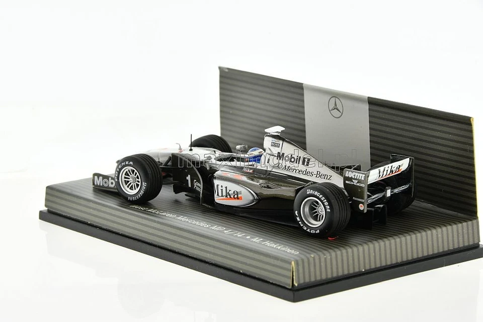 F1 McLAREN MP4/14 #1 Mika Hakinen World Champion 1999 1/43 Minichamps B66961901 - Bild 3 von 4