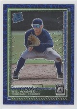 2025 Panini Donruss Optic Blue Velocity Prizm Will Wagner #71 0hk3