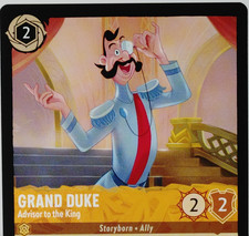 Grand Duke - Advisor to the King   Rise of the Floodborn LORCANA 9/204 - U Pick