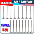 16PCS Intake & Exhaust Valves N20B20A For BMW 320i 428i 528i F10 F25 E89 N20 N26