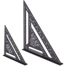 AGT 2er-Set Zimmermannswinkel, 18 cm und 30 c...