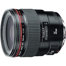 Canon EF 35mm f/1.4L USM Wide Angle Lens for Canon SLR Cameras