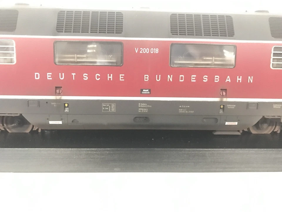 Märklin 55802 Diesellok V200 V220 Spur 1 digital Sound gealtert Neuzustand OVP - Bild 2 von 4