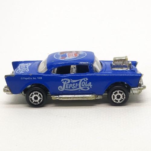 Majorette Chevrolet Chevy 57 Pepsi Dark Blue 1:64 3" Pre-Owned 001 - Picture 7 of 8