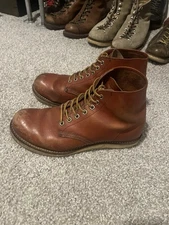 Red Wing Shoes 8166 Size US 7D Brown Leather Boot
