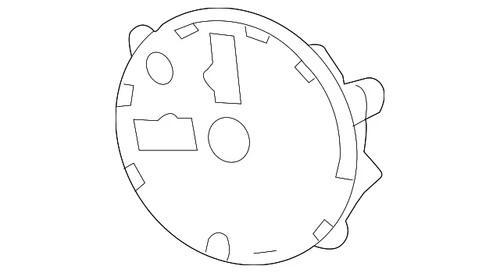 Genuine GM Passenger Side Rearview Mirror Actuator 20815192