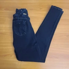 KIWI JEANS Pantalones Colombianos Cintura Alta Levantacola Sz 7 US/ 12 Colombian