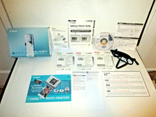 CANON POWERSHOT SD800 IS DIGITAL ELPH MANUALS/BOOKLETS CD+BOX NO CAMERA INCLUDED