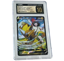Zeraora V 224/184 VMAX Climax CSR 2021 Japanese Graded Holo CGC Pristine 10