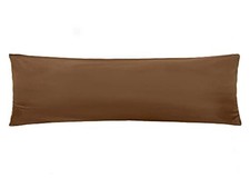 Soft Brushed Microfiber Fabric Zipper Pillow Case, Cozy and Lightweight, Easy