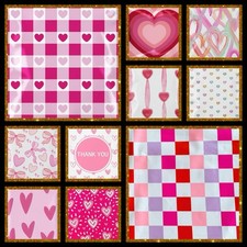 Poly Mailers Heart Assortment 14x19 Inches