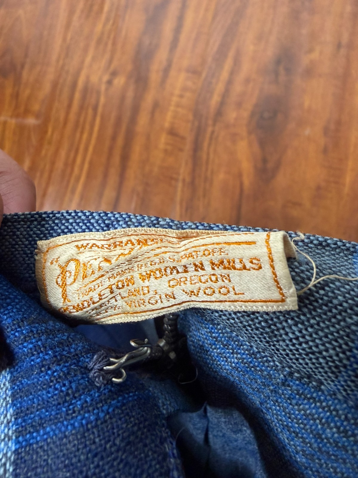 VTG Pendleton Wool Turnabout Reversible Skirt Wom… - image 5