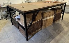 Solid Oak Table Natural Oiled 270cm Length Dining Room Table