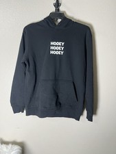 Hooey Hoodie Men s Large Blue Tres Logo Hooded Sweatshirt Pullover - NWT
