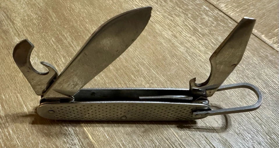 Cuchillo utilitario militar Camillus 1981 EE. UU. - ¡Se envía el mismo día! Foto 2 de 3