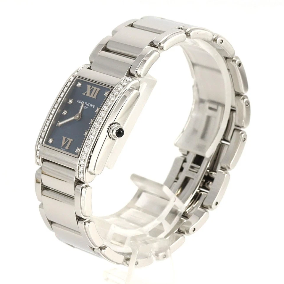Auténtico cuarzo Patek Philippe Twenty-4 D 10P 4910 10A-012 SS #260-006-376-... Foto 2 de 4