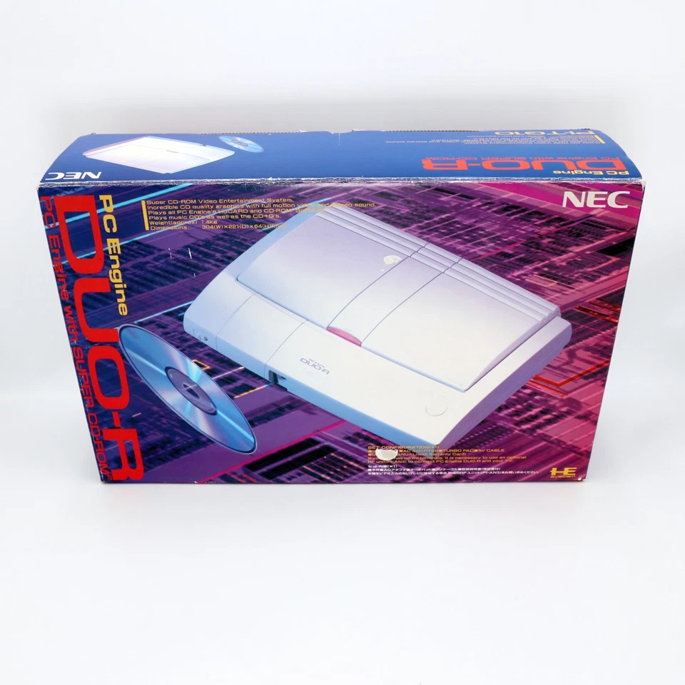 Tested PC Engine DUO-R Console NTSC-J  Box Rare Serial Match RARE - Image 2 of 4