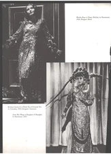 8 x 11 1/2 PAPER  B & W  PHOTO-ANNA MAY WONG & BARBRA STANWYCK