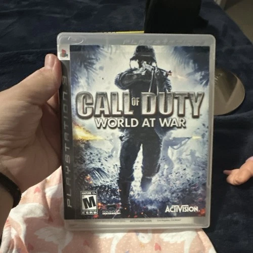 Activision Call of Duty: World at War PS3 Manual Multiplayer NTSC-U/C M Rated