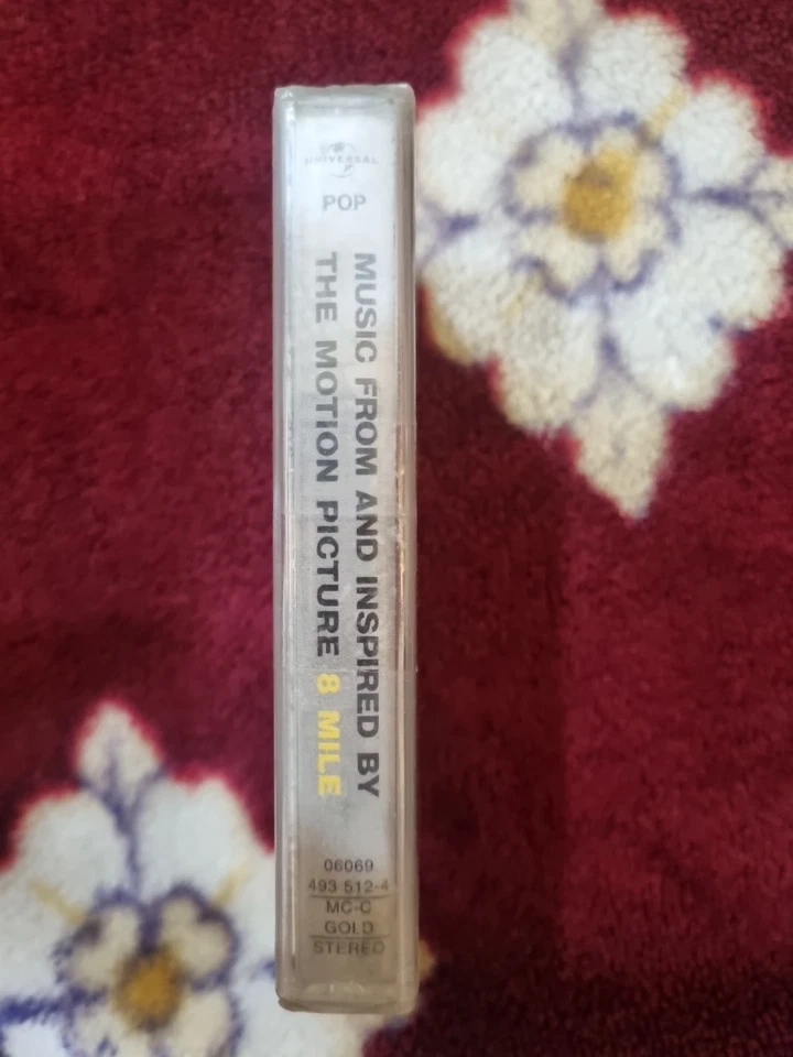 Eminem 8 Mile OST India Made Cassette Rare Sealed - Image 2 of 3