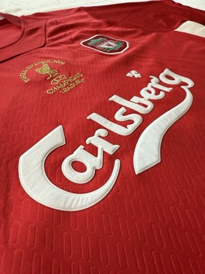Liverpool 2005 UCL Final Jersey #8 Gerrard Reebok NWT
