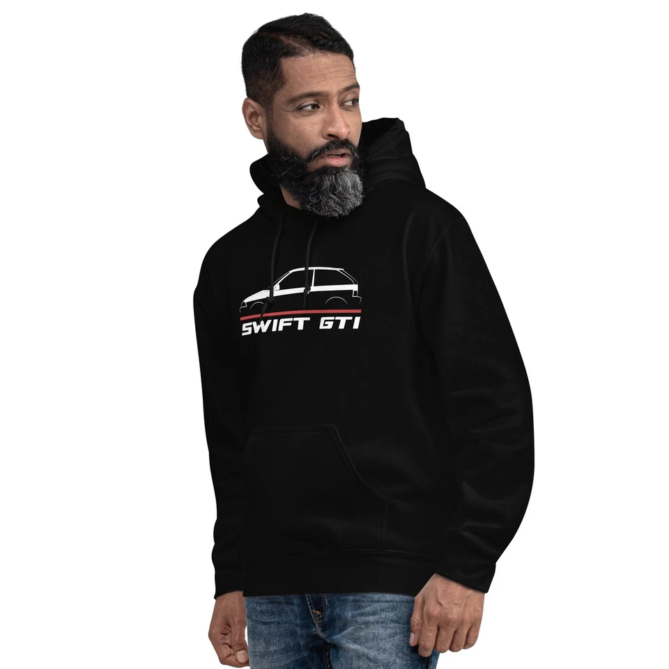 Sudadera con capucha para fans de Swift GTi 1986-1988 - Imagen 2 de 2
