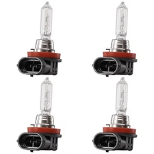 Headlight Bulbs Lamps Set of 4  Left-and-Right for VW MB Mercedes Chevy S Class