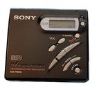 Black Sony Mzr500 Mdlp Recordable Md Walkman Digital MegaBass& Mini Disc Works