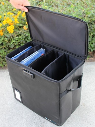 Casematix Comic Book Storage Bin – Fits 30 CGC Graded Comics, Case with Dividers - Picture 2 of 9