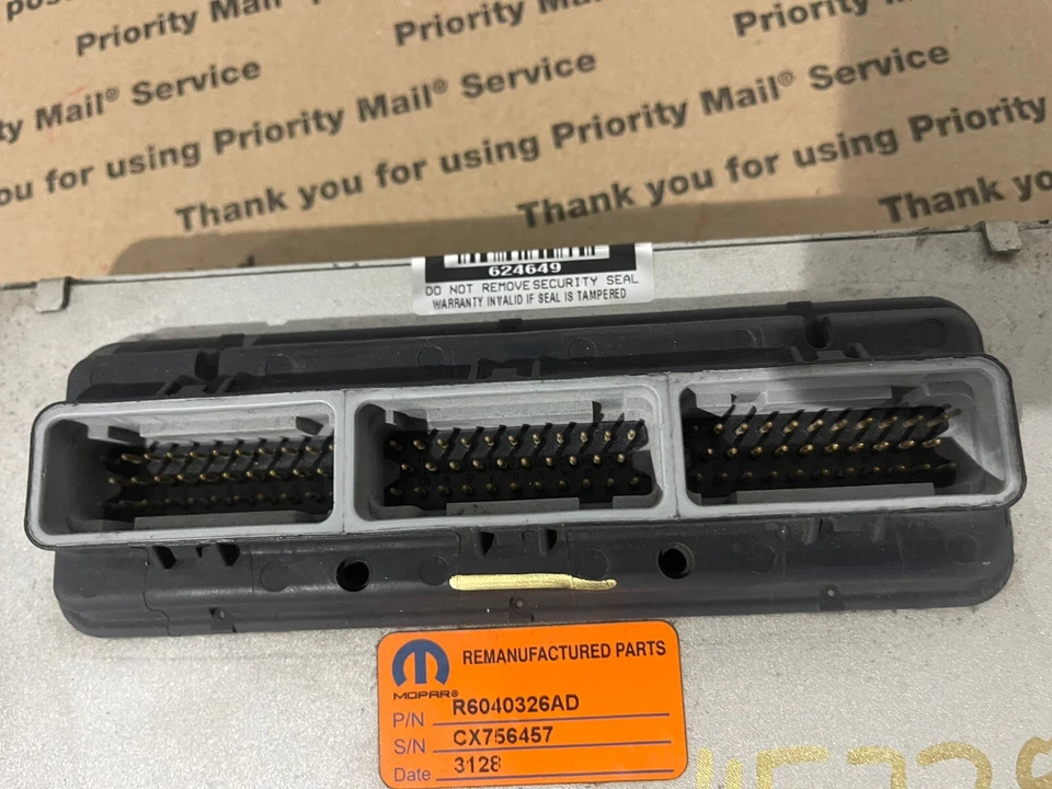 Dodge Ram Wagon B2500 2002 5,9 L V8 gasolina OEM ECU R6040326AD Foto 3 de 4