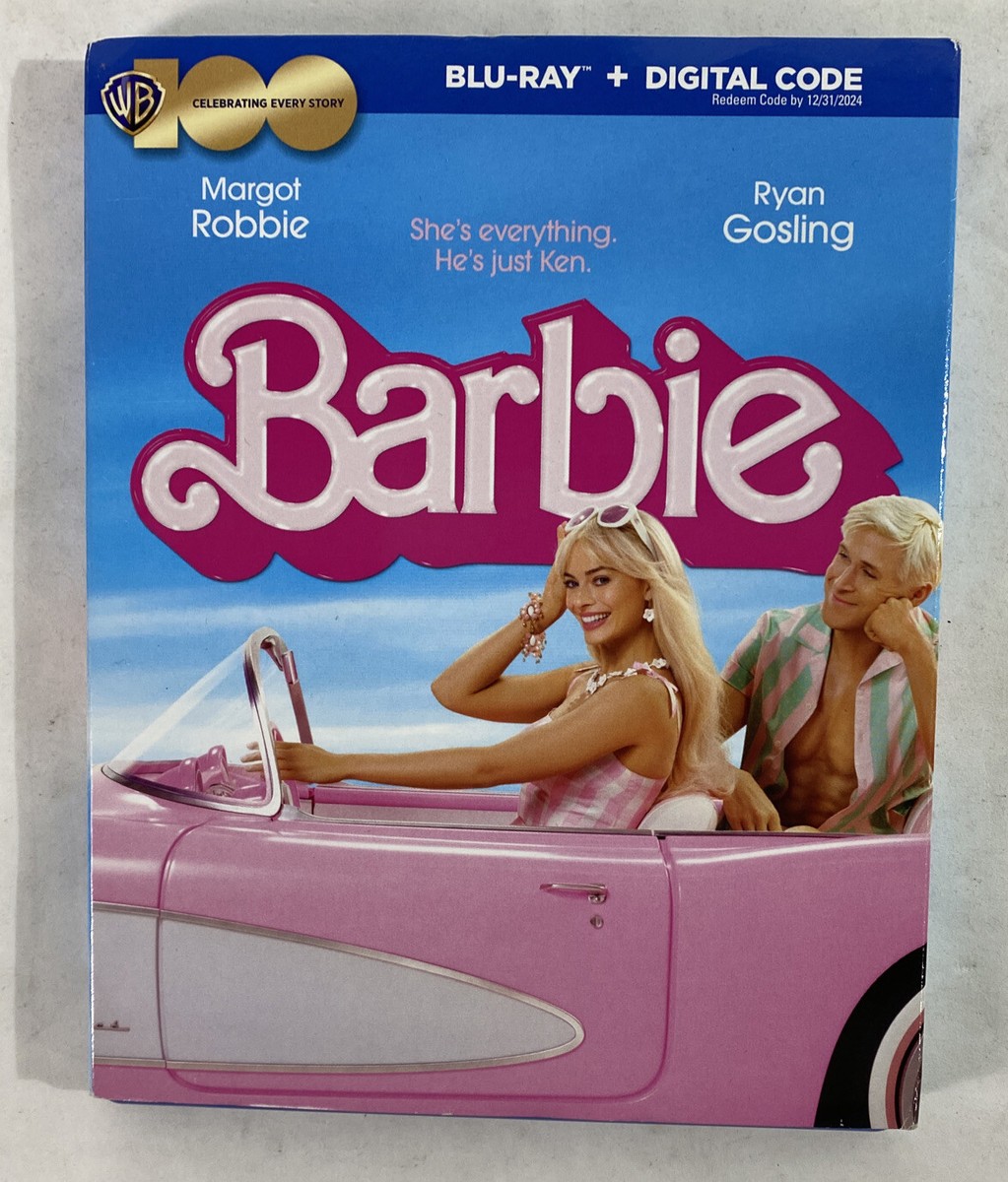 バービー　英語版　DVD 15枚 Barbie (Blu-Ray + Digital, 2023) w /Slipcover 883929801817| eBay