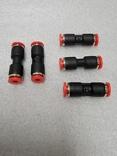 4 mm Tube 145 PSI Nylon Push to Connect Union; Quantity 5