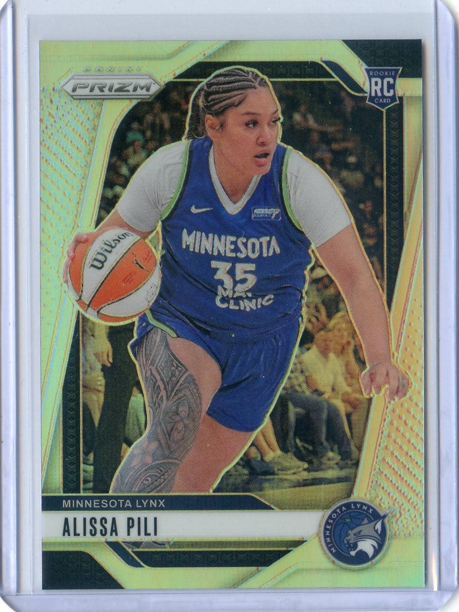 2024 Panini Prizm WNBA ALISSA PILI RC ROOKIE #83 SILVER PRIZM LYNX