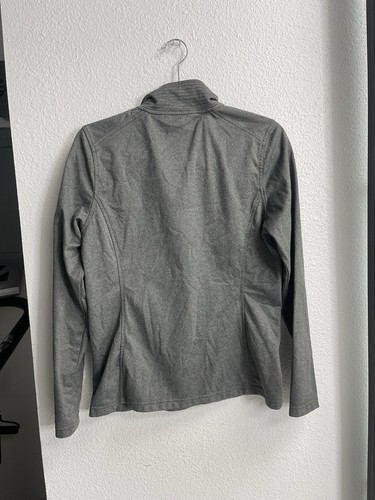 The North Face Sweater Women’s Size Medium Gray 1/4 Zip Long Sleeve Pullover - Picture 3 of 3