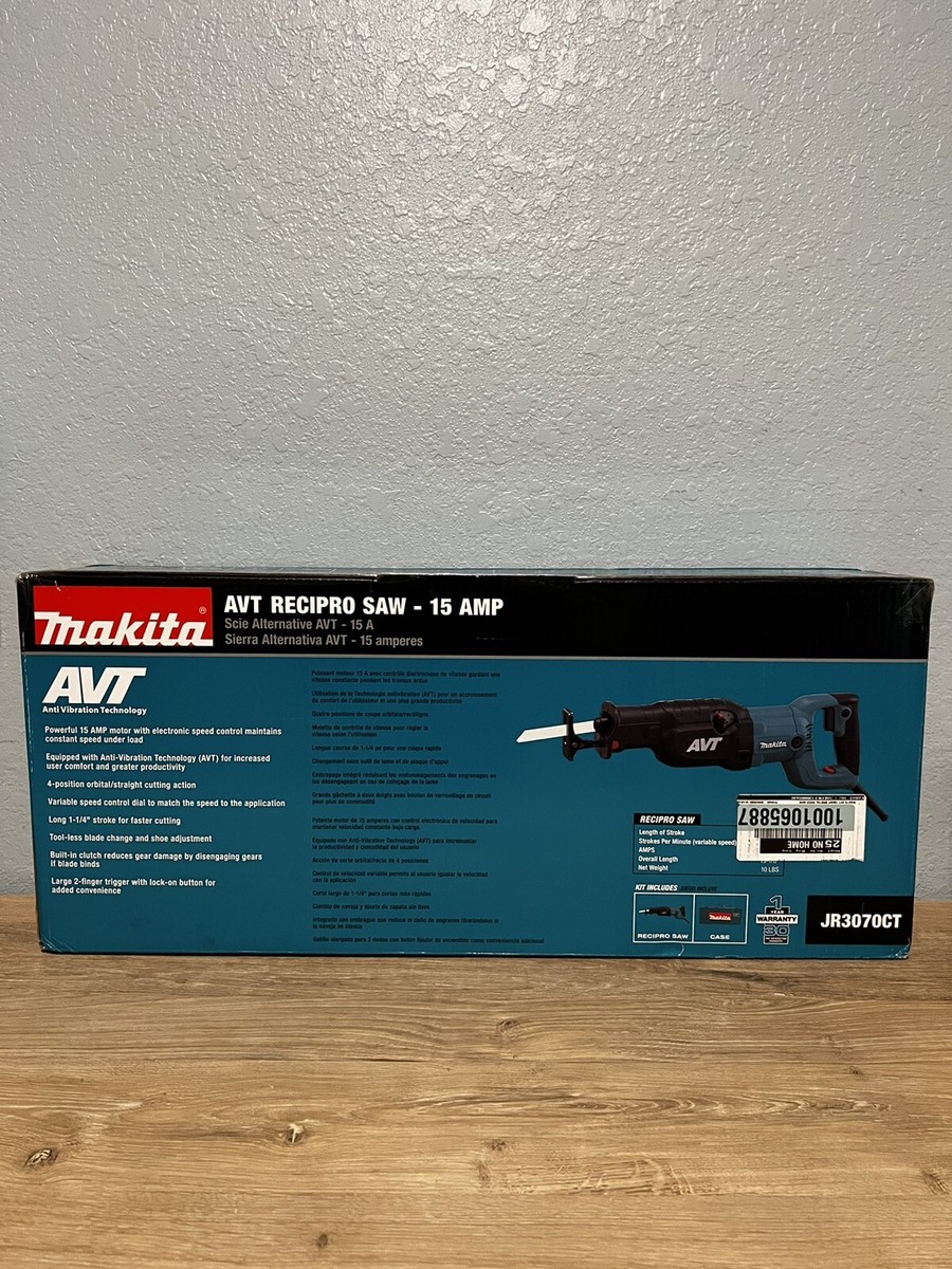Avt Makita Reciprocating Saw Case Makita 15 Amp AVT Reciprocating