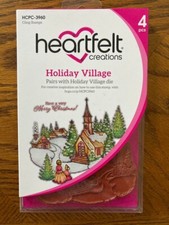 Heartfelt Creations Stamps HOLIDAY VILLAGE  New