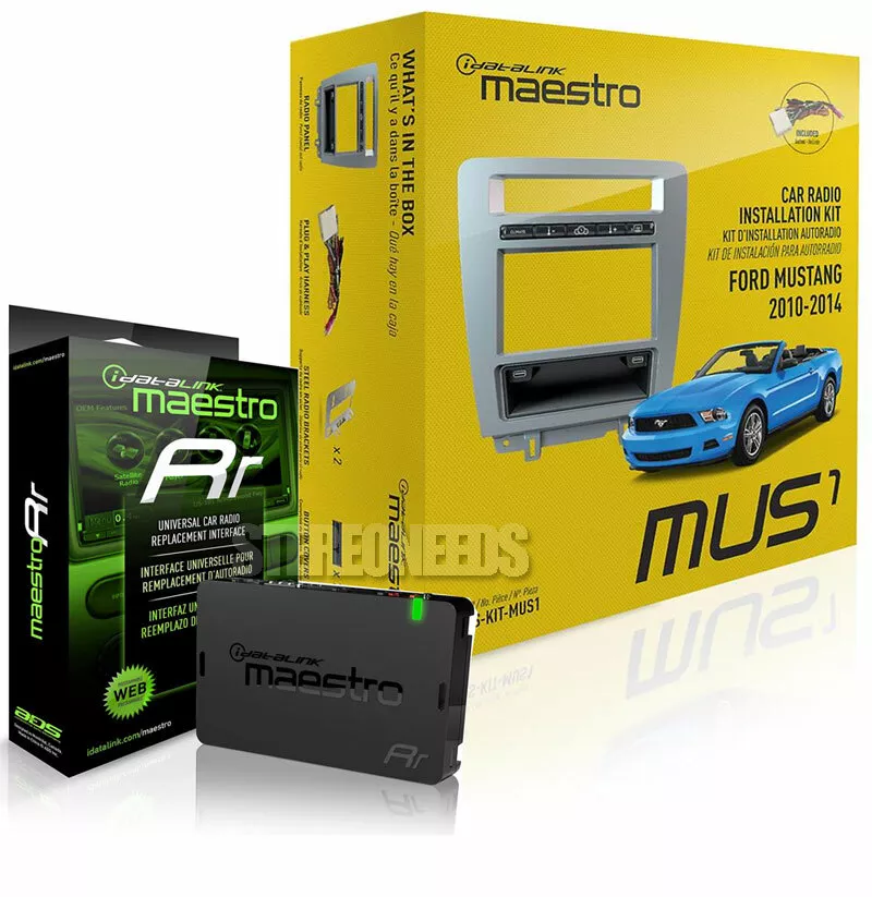 2013 mustang double din dash kit deals