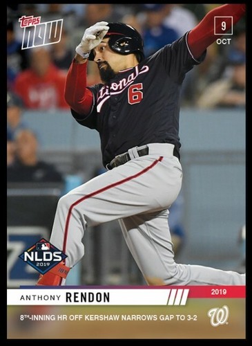 2019 Topps Now 992 Anthony Rendon